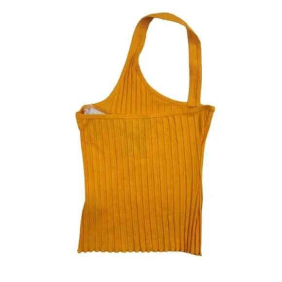 Simon Miller Hano One Shoulder Rib Tank Top - Picture 5 of 8